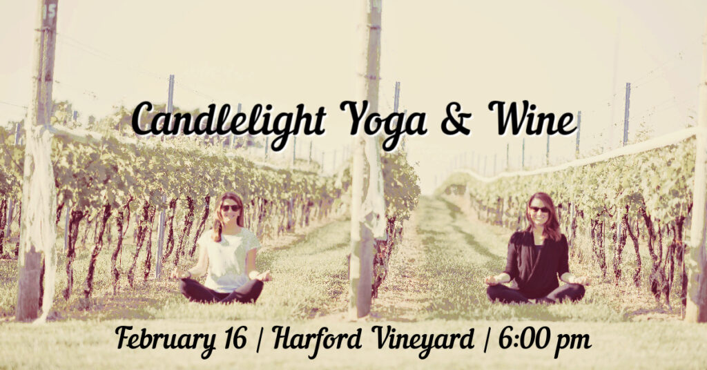 2/16 - Candle Light Yoga & Wine | SOLD OUT*